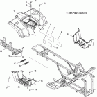 HAWKEYE 2X4/4X4 INTERNATIONAL - A06LB27FA Cab, rear, frame, and footwells