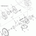 SCRAMBLER 500 4X4 - A06BG50AA Масляный насос