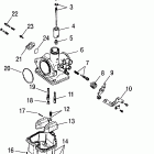 SAWTOOTH QUAD - A06PB20VA Карбюратор