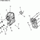 SPORTSMAN 700 - A06MH68AA Редуктор