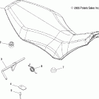 OUTLAW 500 - A07GP50AA/AB Сидение