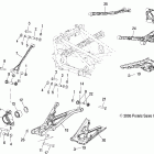 OUTLAW 500 - A06GP50AA Подвеска задняя