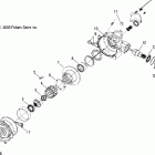 HAWKEYE 2X4/4X4 INTERNATIONAL - A06LB27FA Gearcase, front (demand drive)