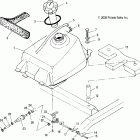 SCRAMBLER 500 4X4 - A06BG50AA Топливная система