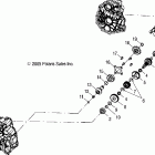 SCRAMBLER 500 4X4 - A06BG50AA Gearcase, internal