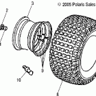 PREDATOR 50 - A06KA05CA Колесо переднее