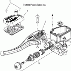 SPORTSMAN 800 EFI - A06MH76AL Трост дроселя