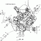 SPORTSMAN 700 - A06MH68AA Крепление двигателя