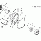 PHOENIX 200 QUADRICYCLE - A06PB20EA Crankcase cover, rh