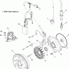 SCRAMBLER 500 4X4 - A06BG50AA Генератор