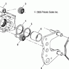 SPORTSMAN 700 - A06MH68AA Brake, front
