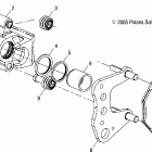 SPORTSMAN 700 EFI - A06MH68AQ Brake, front