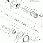 SCRAMBLER 500 4X4 - A06BG50AA Housing, rear