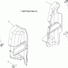 HAWKEYE 2X4/4X4 INTL - A07LB27FA/LH27FB Mud guards