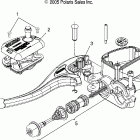SPORTSMAN 700 - A06MH68AA Трост дроселя