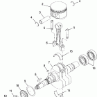 TRAIL BOSS 330 - A07CA32AA Колен.вал и поршни