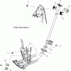 TRAIL BOSS 330 - A07CA32AA Рулевой вал
