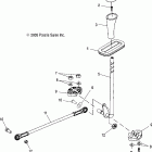 SCRAMBLER 500 4X4 - A06BG50AA Селектор переключения передач