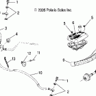 SCRAMBLER 500 4X4 - A06BG50AA Трост дроселя