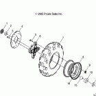 TRAIL BOSS 330 - A07CA32AA Колесо переднее