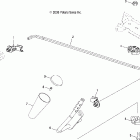 HAWKEYE 2X4/4X4 INTL - A07LB27FA/LH27FB Селектор переключения передач