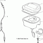 TRAIL BLAZER- A06BA25CA Трост дроселя