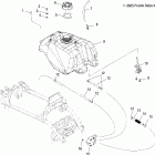 OUTLAW 500 - A06GP50AA Топливный бак