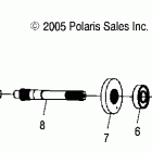 SCRAMBLER 500 4X4 - A06BG50AA Gearcase, output