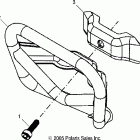 PHOENIX 200 - A06PB20AA Бампер, Багажник. Брызговик