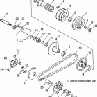 PREDATOR 50 - A06KA05CA Drive pulley