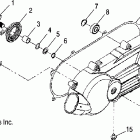 SAWTOOTH - A06SB20AA Crankcase cover, lh