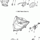 PHOENIX 200 QUADRICYCLE - A06PB20EA Headlight / taillight