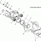 TRAIL BOSS 330 - A07CA32AA Brake, front