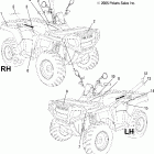 SPORTSMAN 500 HO INT'L - A06MH50FB Наклейки
