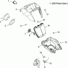 SPORTSMAN 700 - A06MH68AA Headlight pod and speedometer