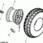 PREDATOR 90 - A06KA09CA Колесо переднее