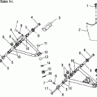 PHOENIX 200 - A06PB20AA Swing arm and footrest