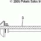HAWKEYE 2X4/4X4 INTL - A07LB27FA/LH27FB Shaft, rear