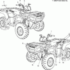 SPORTSMAN 700 - A06MH68AA Наклейки