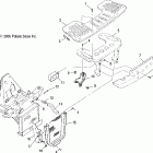 SPORTSMAN 6X6 - A06CL50AA Rack, front and bumper mounting