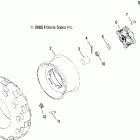 SPORTSMAN 700 - A06MH68AA Колесо переднее