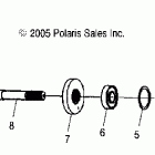 SPORTSMAN 6X6 - A07CL50AA Transmission, output