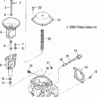 MAGNUM 330 4X4 - A06CD32AA Карбюратор, верхняя часть