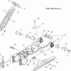 TRAIL BOSS 330 - A05CA32AA Бугель и аммортизатор
