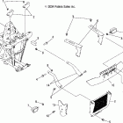 SPORTSMAN 6X6 - A07CL50AA Rack, front and bumper mounting