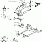 MAGNUM 330 4X4 - A05CD32AA Fuel tank and carburetor mounting