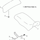 ATP 330 4X4 - A05JD32AA Сидение