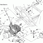TRAIL BLAZER - A05BA25CA Крепление двигателя