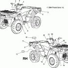 ATP 330 4X4 - A05JD32AA Наклейки