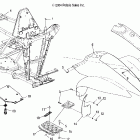 SCRAMBLER 500 4X4 - A05BG50AA Переднее крыло
